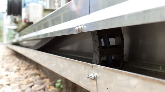 The initial situation at the secondary clarifier